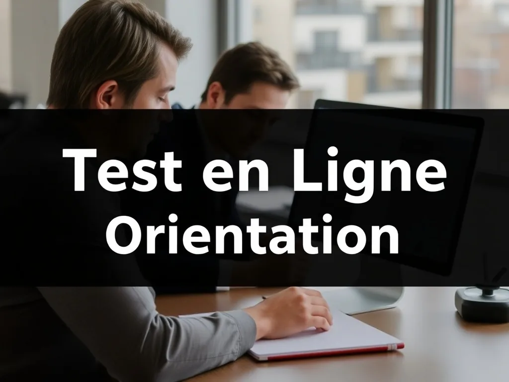 Une personne devant un écran affichant un graphique circulaire et une liste de métiers, l'air concentré
